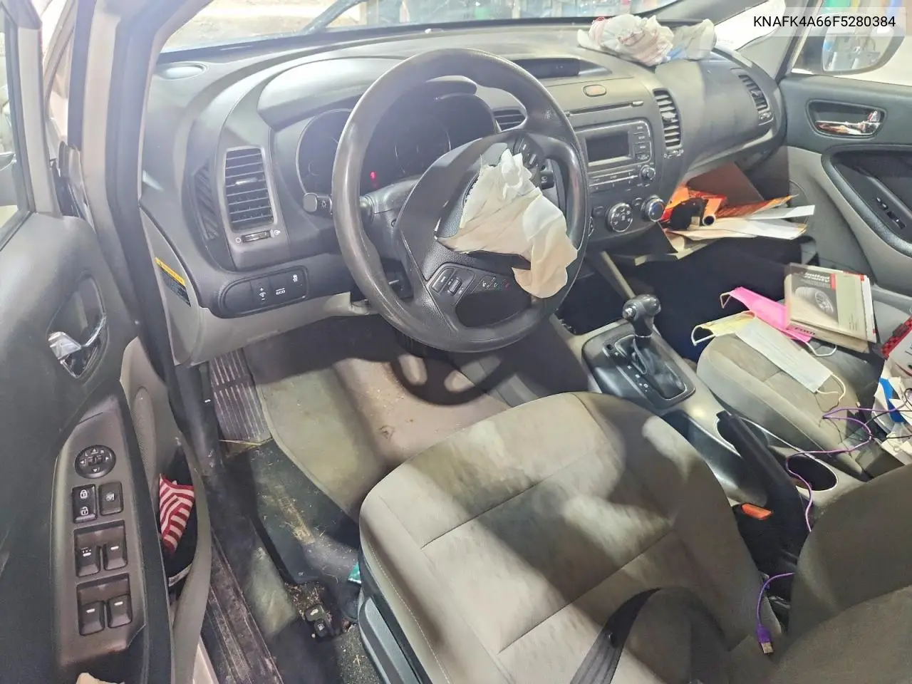 2015 Kia Forte VIN: KNAFK4A66F5280384 Lot: 57935406