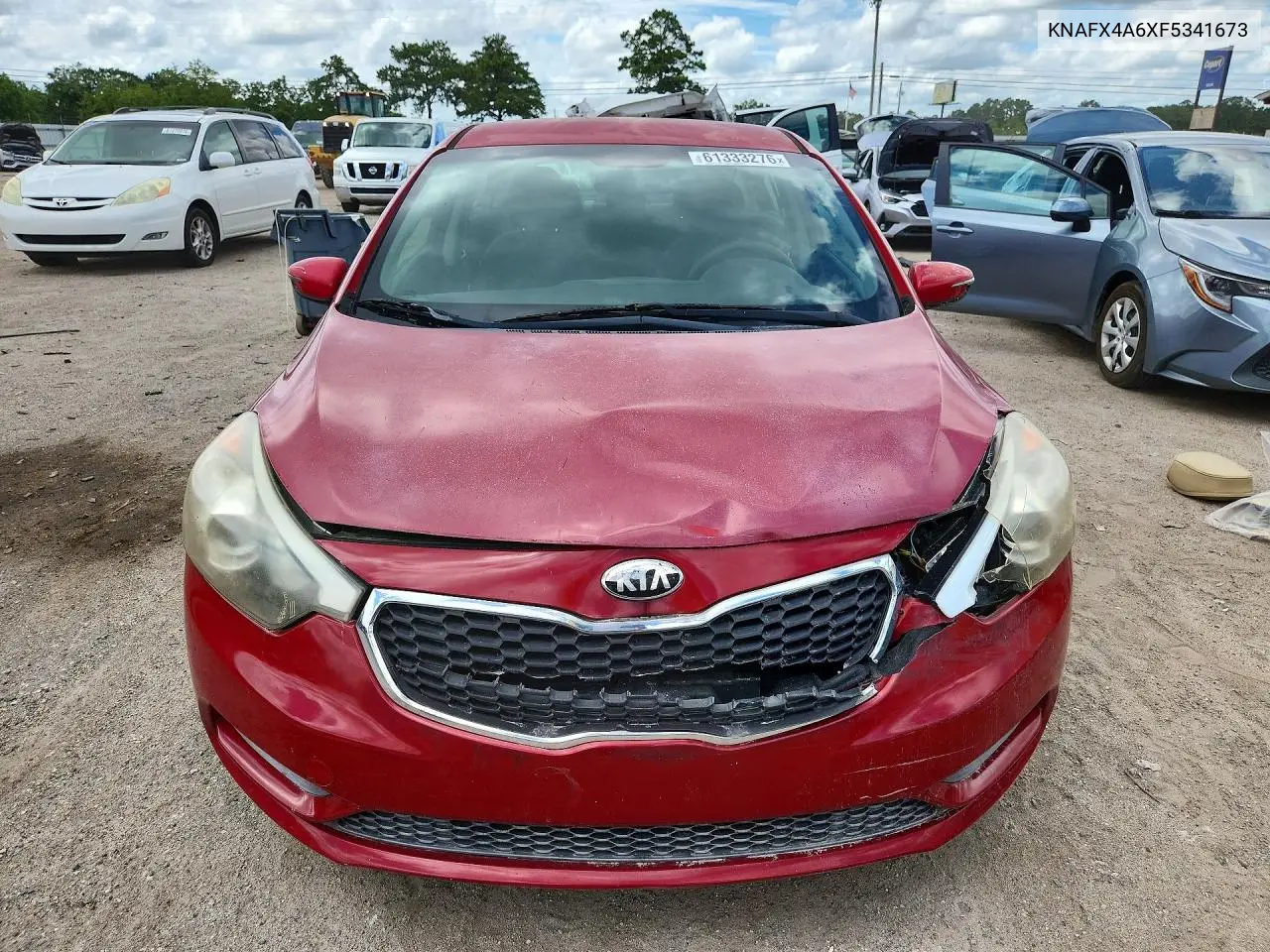2015 Kia Forte Lx VIN: KNAFX4A6XF5341673 Lot: 61333276