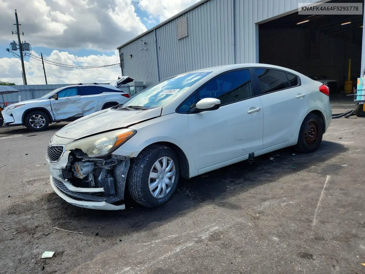 2015 Kia Forte Lx VIN: KNAFK4A64F5293778 Lot: 61338626