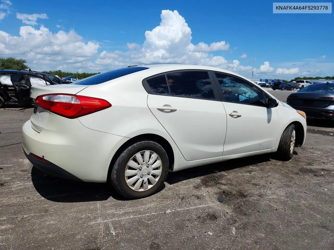 2015 Kia Forte Lx VIN: KNAFK4A64F5293778 Lot: 61338626