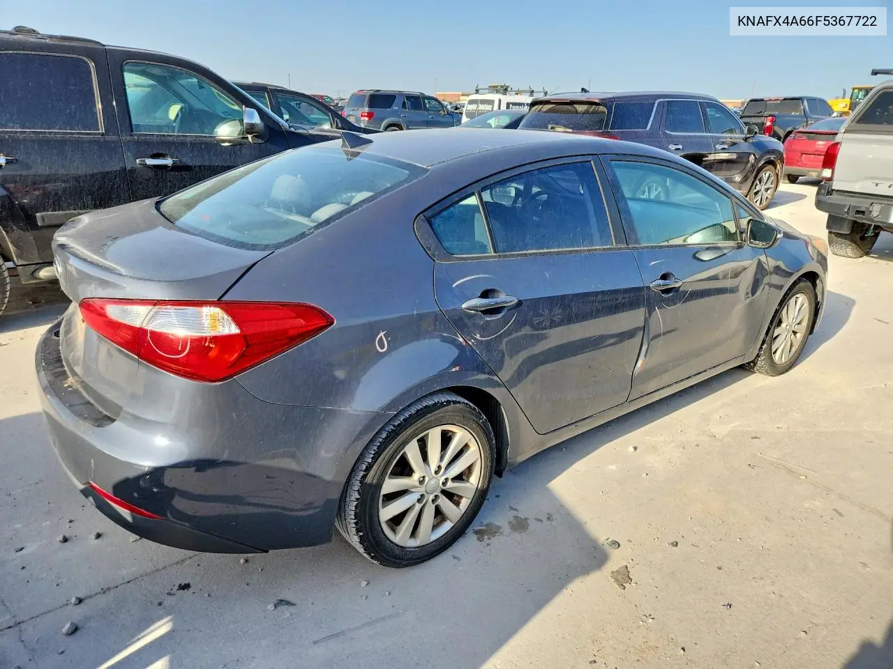 2015 Kia Forte Lx VIN: KNAFX4A66F5367722 Lot: 61569966