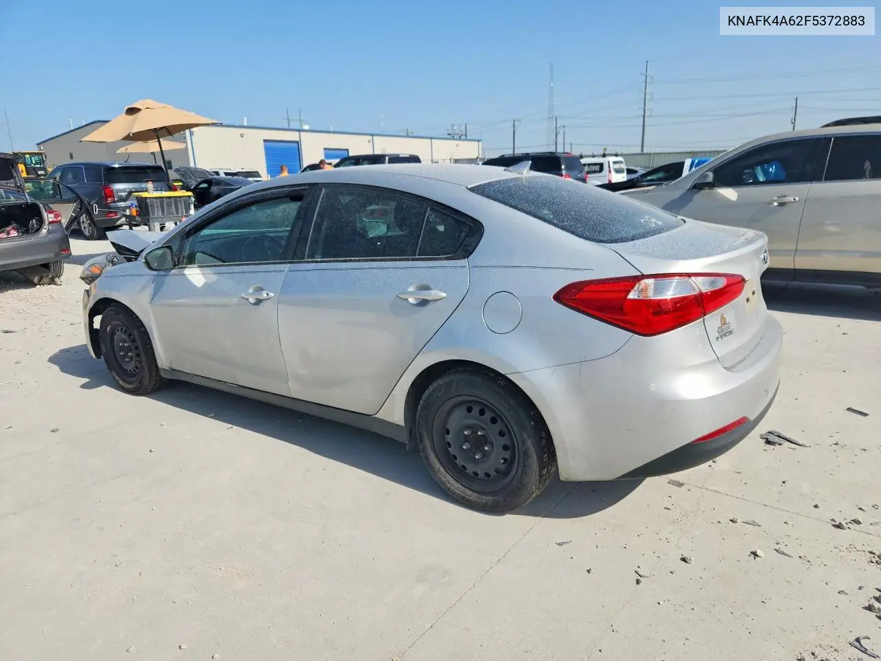 2015 Kia Forte Lx VIN: KNAFK4A62F5372883 Lot: 61765936
