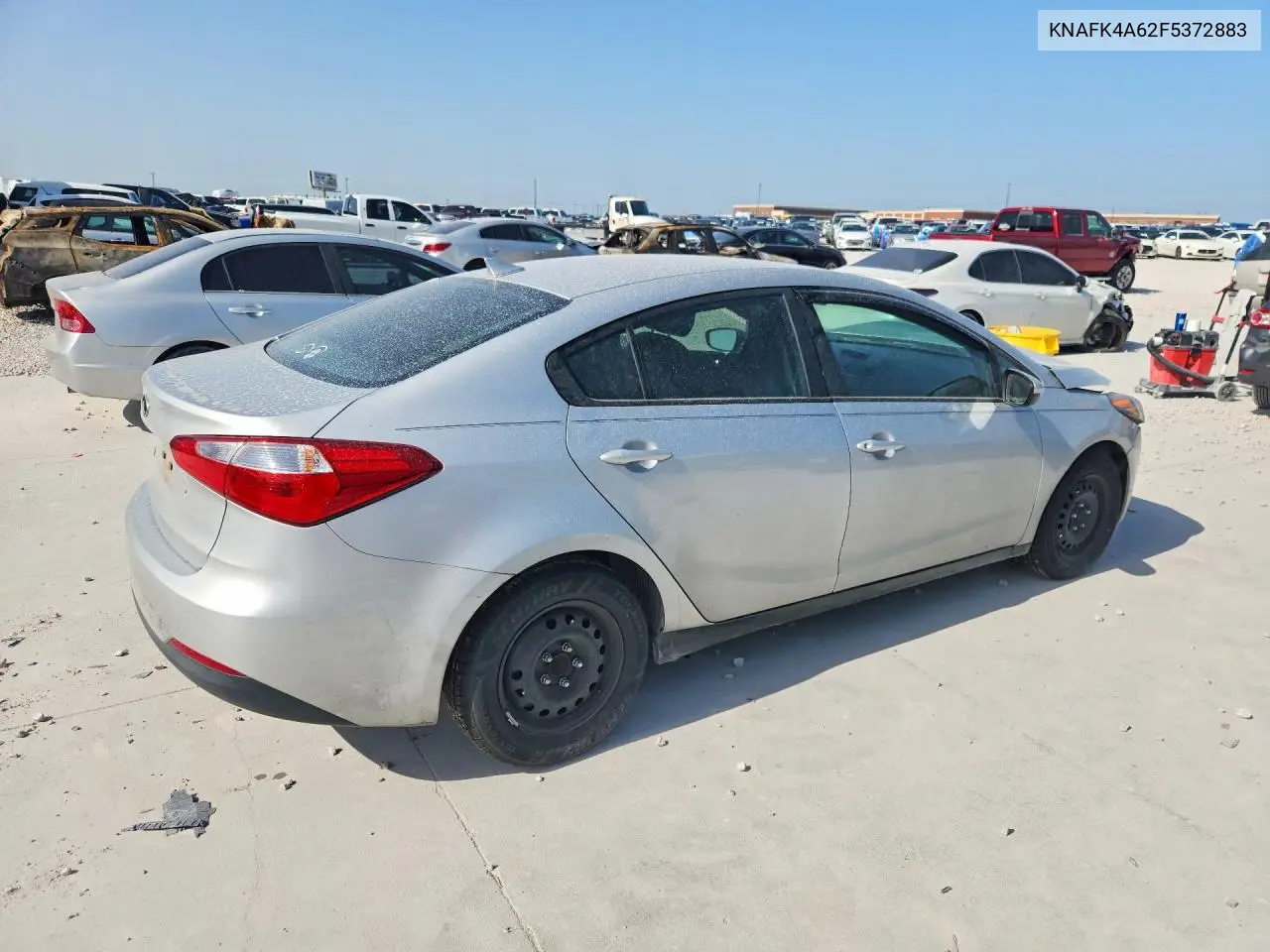 2015 Kia Forte Lx VIN: KNAFK4A62F5372883 Lot: 61765936