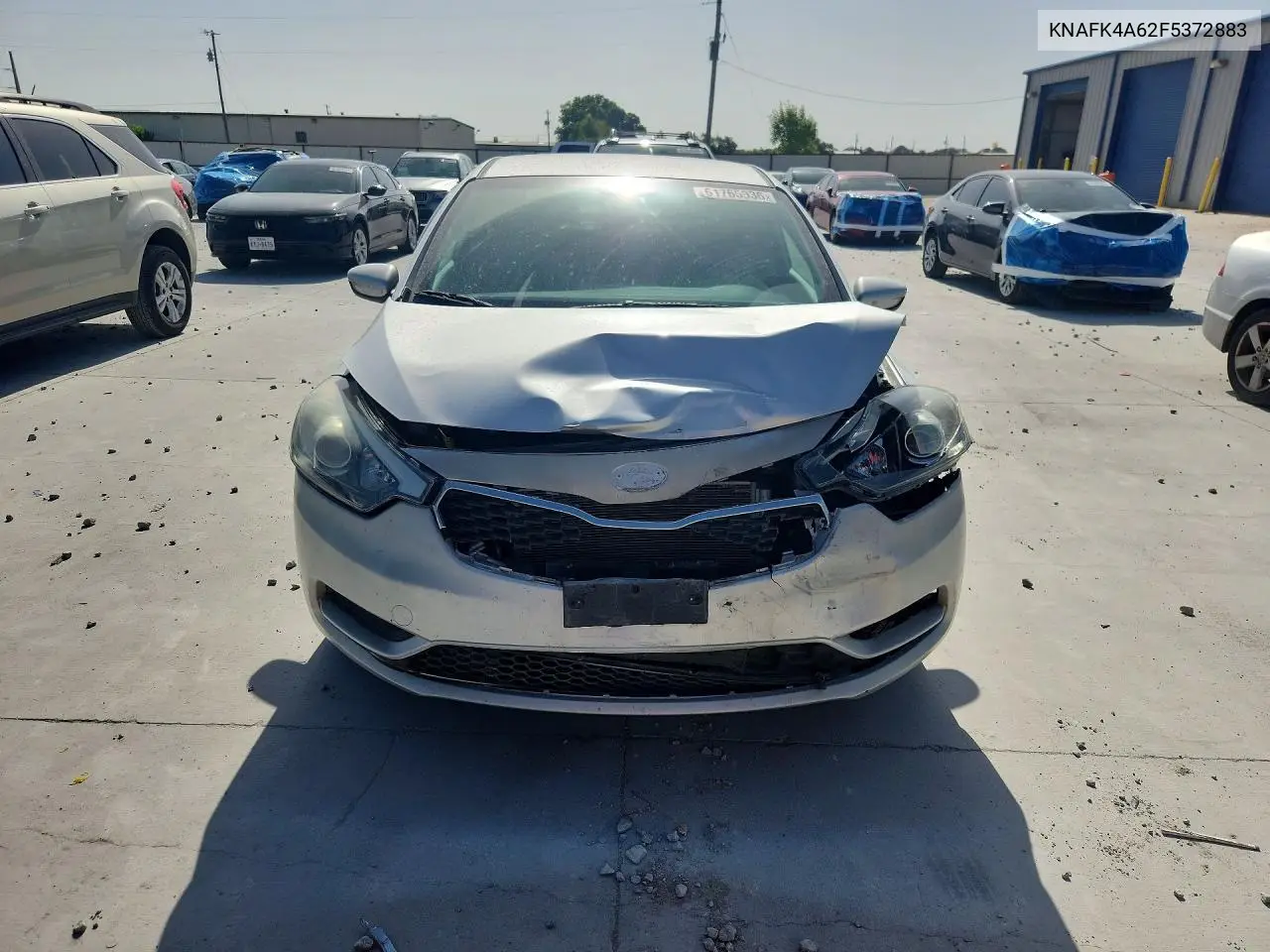 2015 Kia Forte Lx VIN: KNAFK4A62F5372883 Lot: 61765936