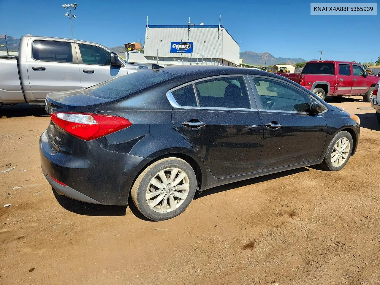 2015 Kia Forte Ex VIN: KNAFX4A88F5365939 Lot: 61806116