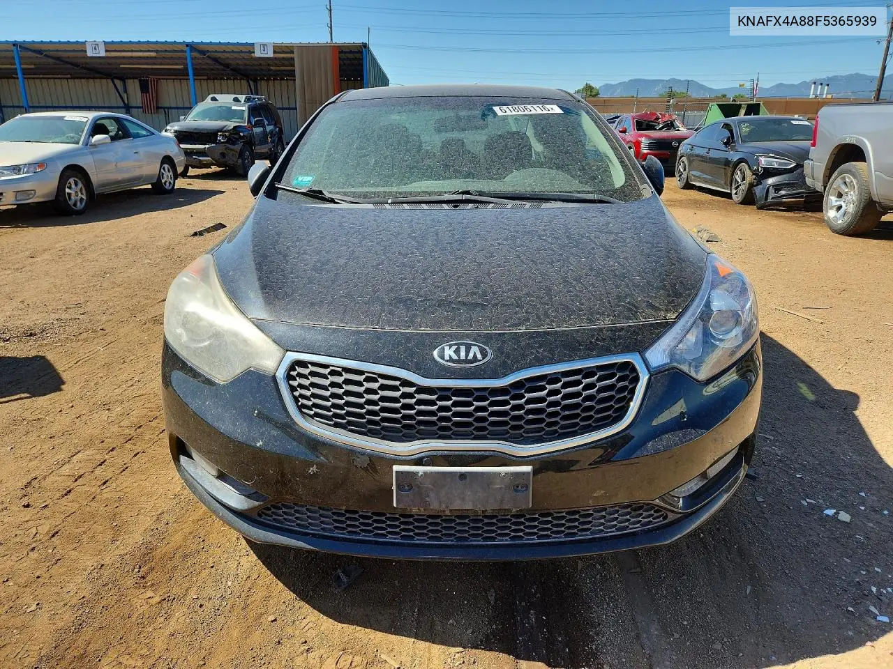 2015 Kia Forte Ex VIN: KNAFX4A88F5365939 Lot: 61806116