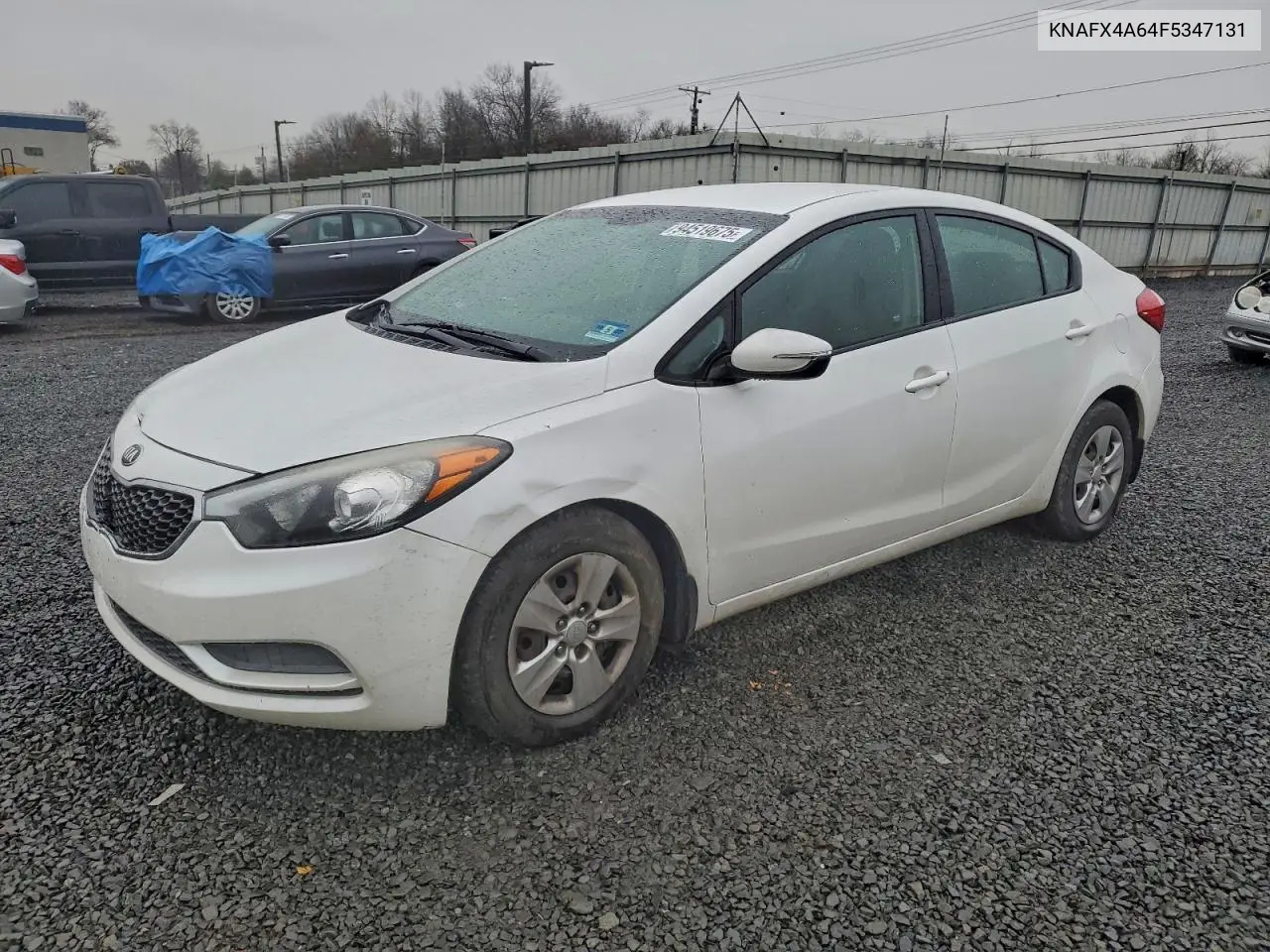 KNAFX4A64F5347131 2015 Kia Forte Lx