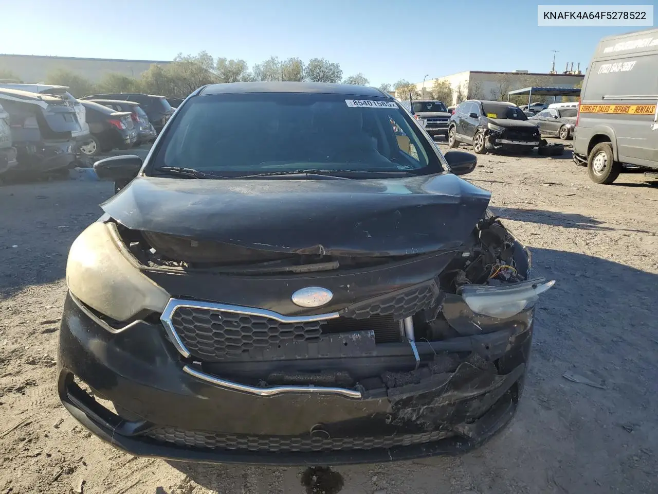 KNAFK4A64F5278522 2015 Kia Forte Lx