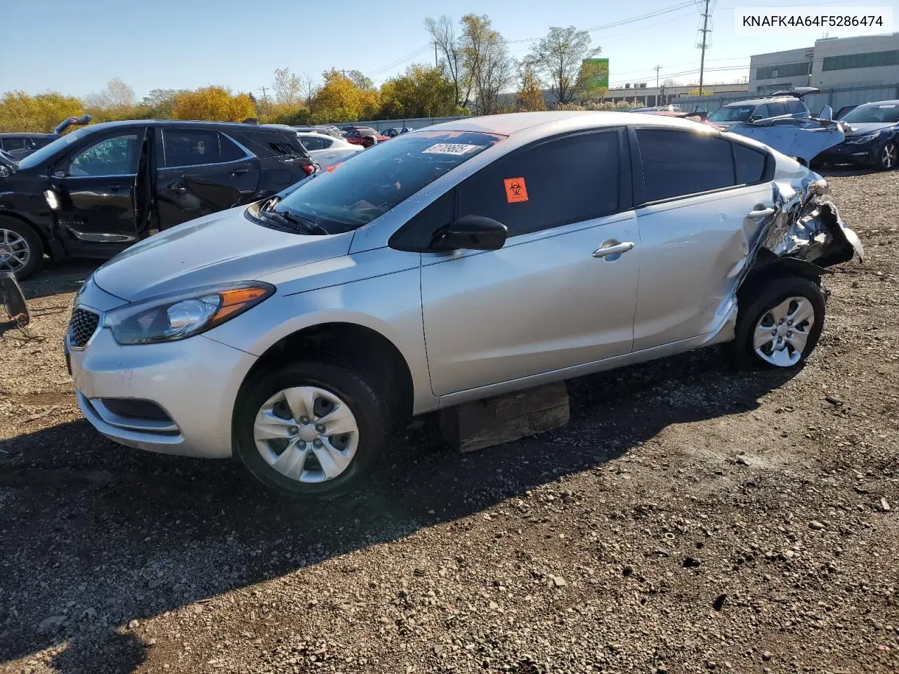 KNAFK4A64F5286474 2015 Kia Forte Lx