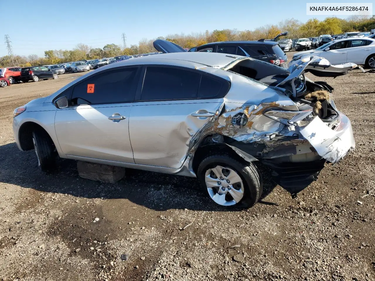 KNAFK4A64F5286474 2015 Kia Forte Lx