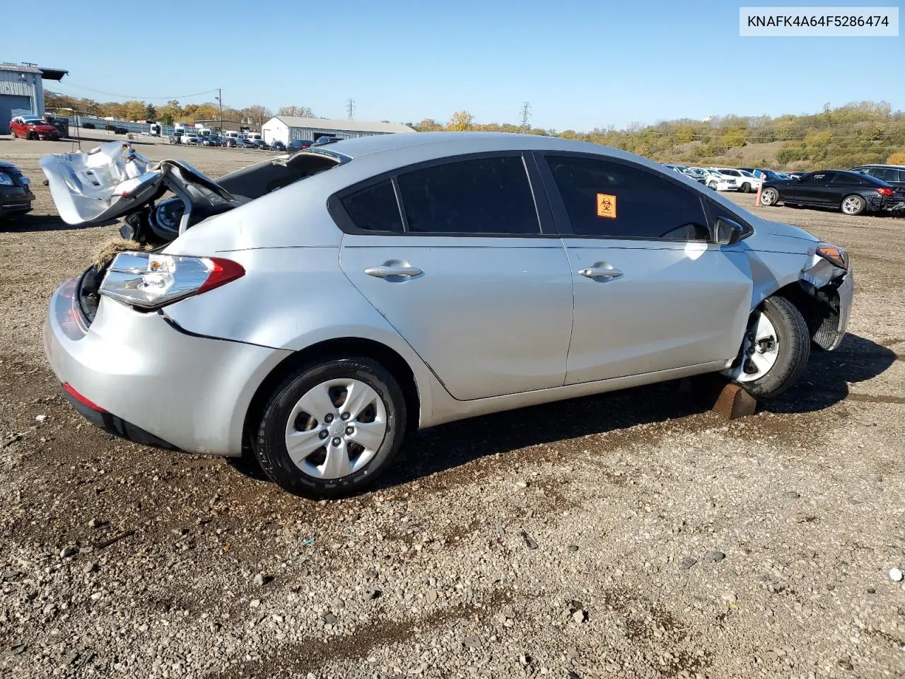 KNAFK4A64F5286474 2015 Kia Forte Lx