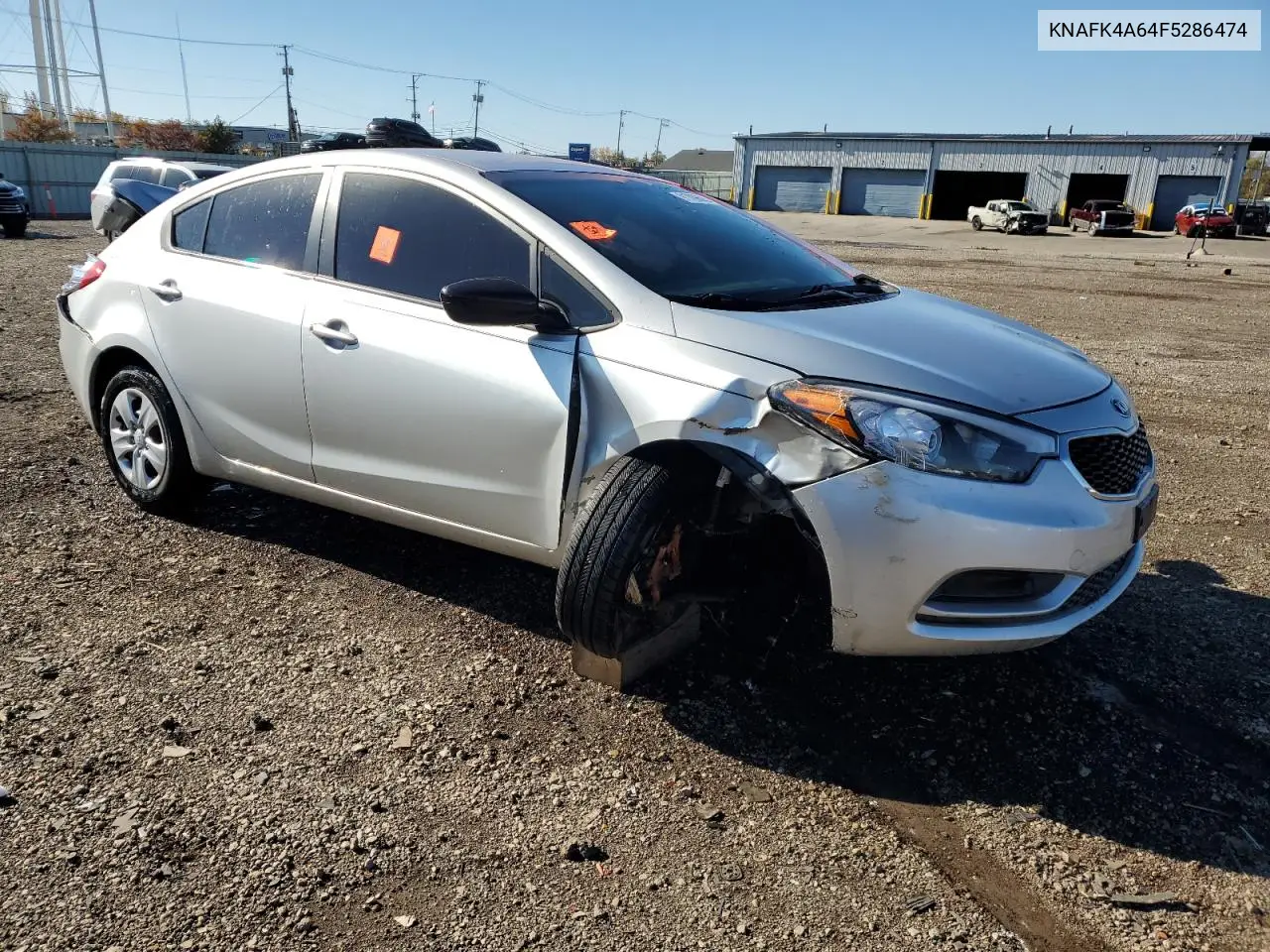 KNAFK4A64F5286474 2015 Kia Forte Lx