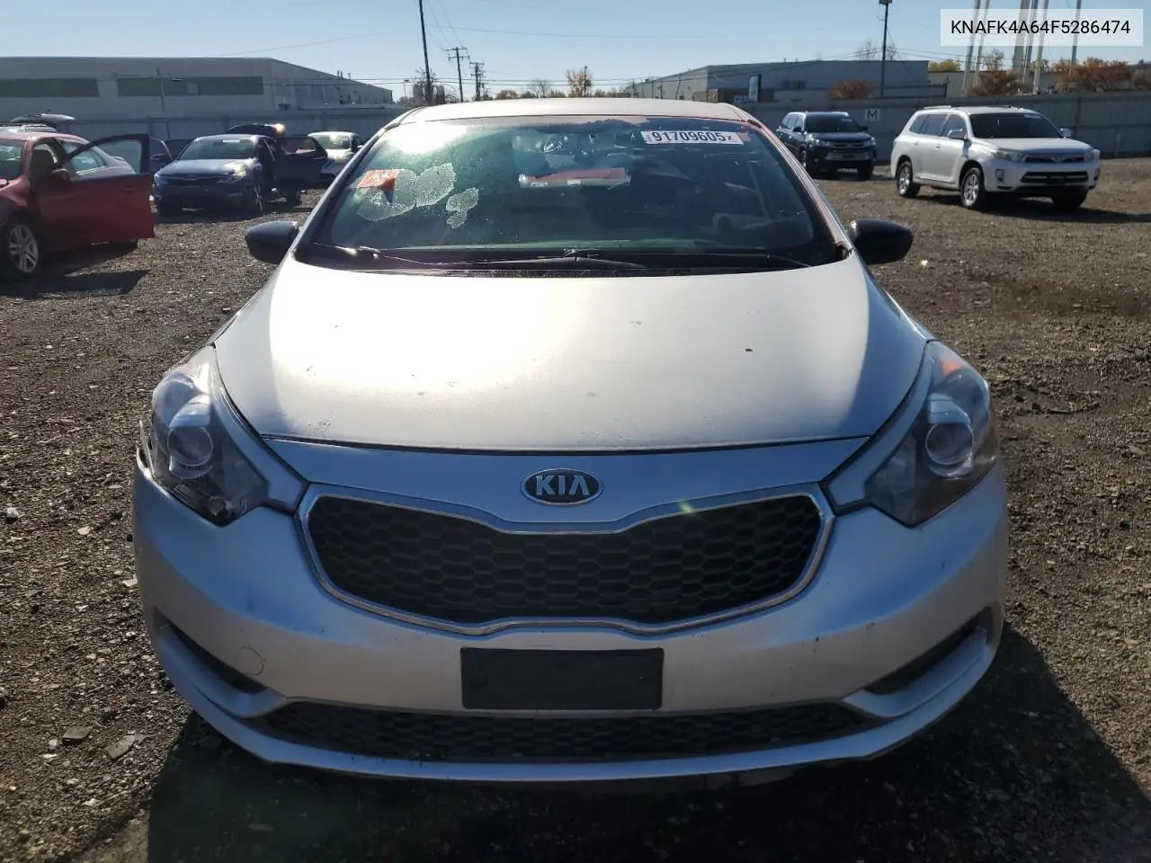 KNAFK4A64F5286474 2015 Kia Forte Lx