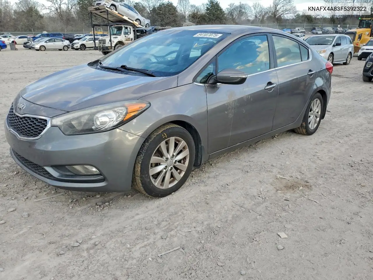 KNAFX4A83F5392322 2015 Kia Forte Ex