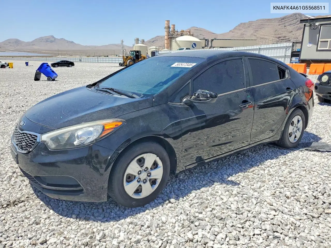 2016 Kia Forte Lx VIN: KNAFK4A61G5568511 Lot: 56547346