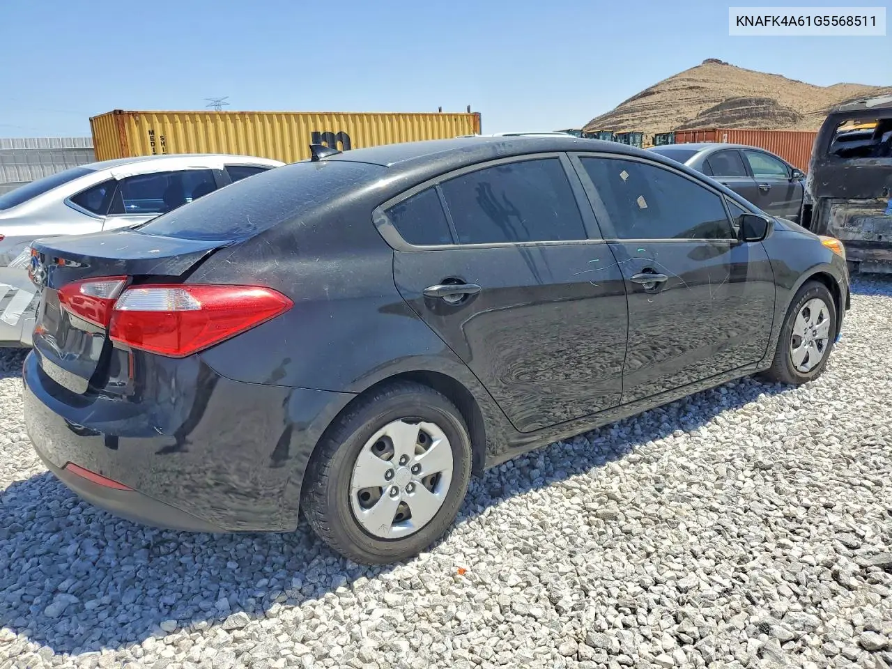 2016 Kia Forte Lx VIN: KNAFK4A61G5568511 Lot: 56547346