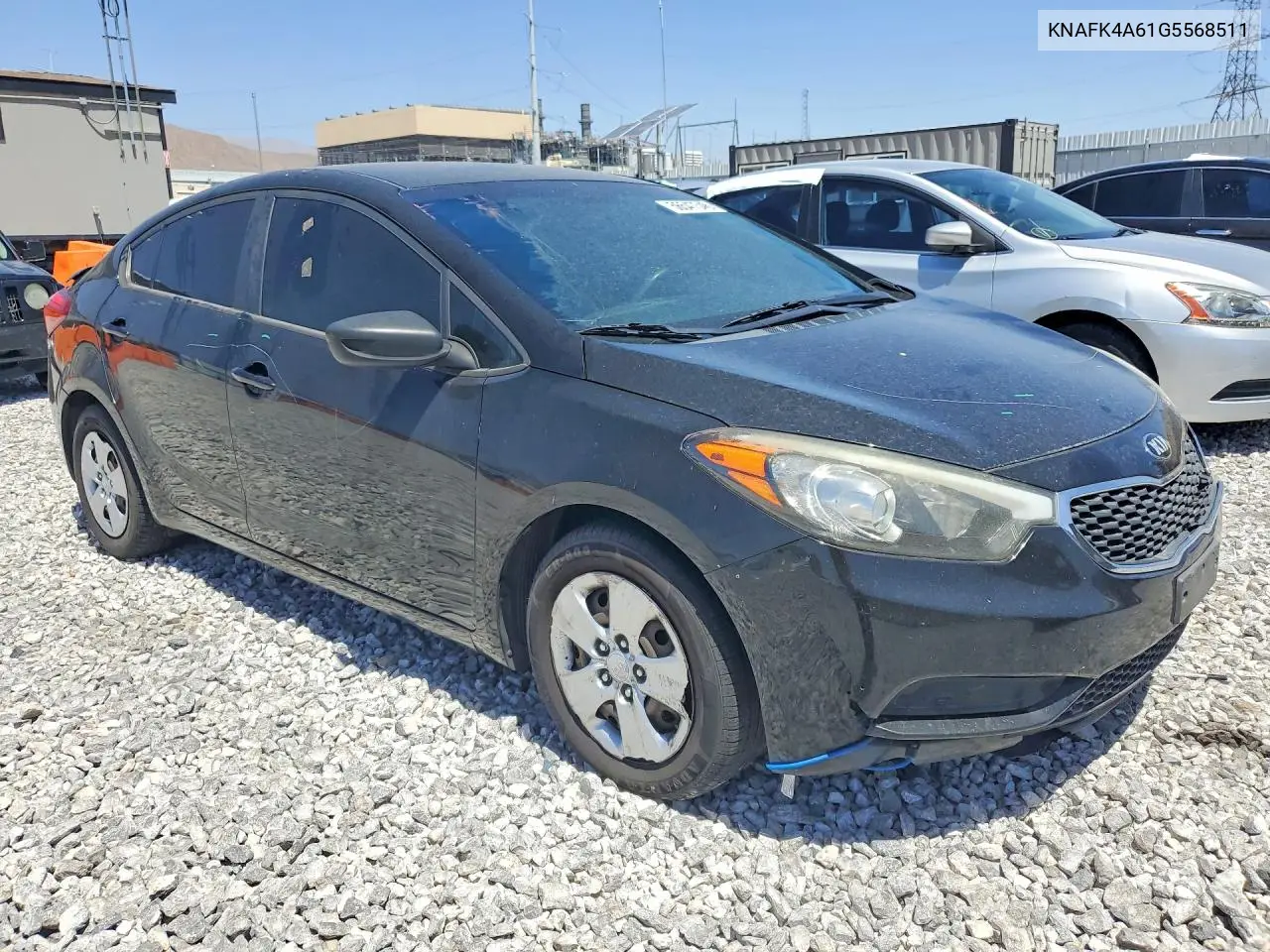 2016 Kia Forte Lx VIN: KNAFK4A61G5568511 Lot: 56547346