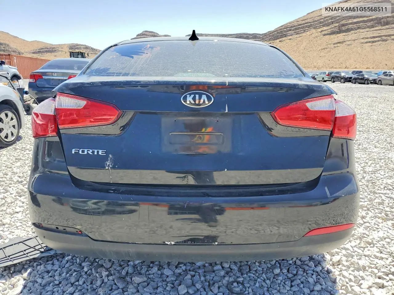 2016 Kia Forte Lx VIN: KNAFK4A61G5568511 Lot: 56547346