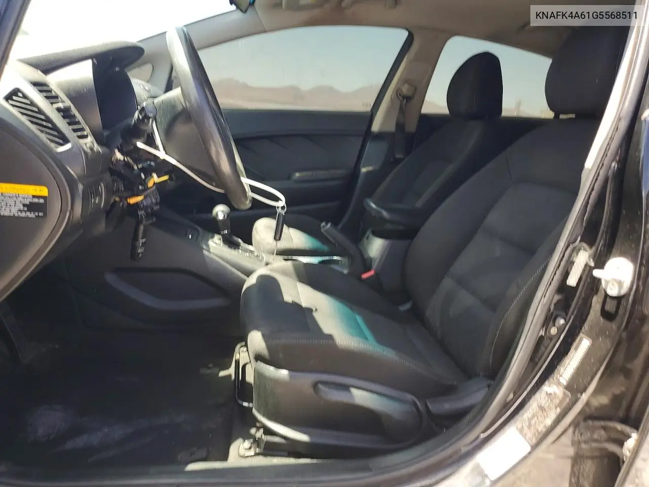 2016 Kia Forte Lx VIN: KNAFK4A61G5568511 Lot: 56547346