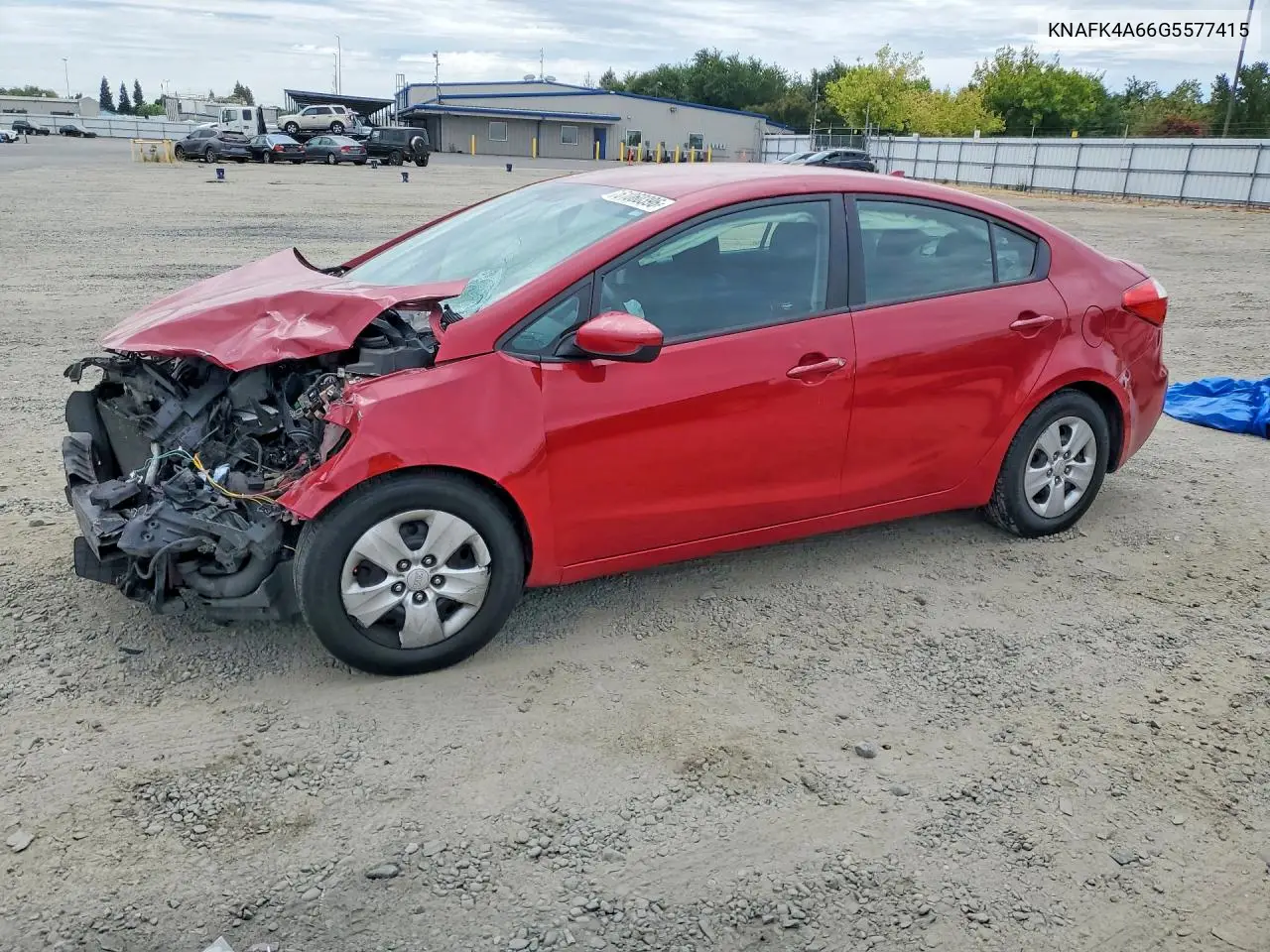 2016 Kia Forte Lx VIN: KNAFK4A66G5577415 Lot: 61060396