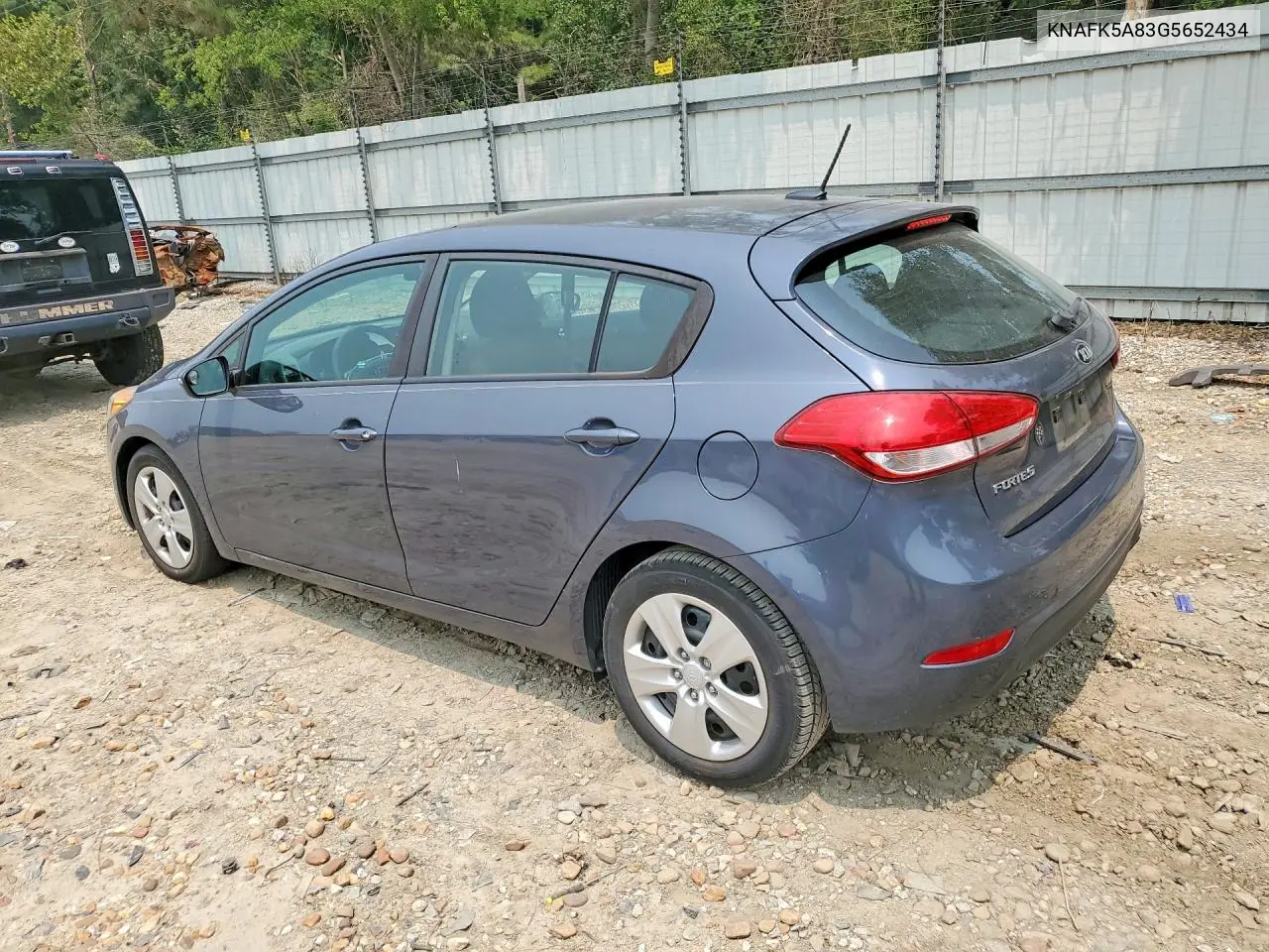 2016 Kia Forte Lx VIN: KNAFK5A83G5652434 Lot: 61063286