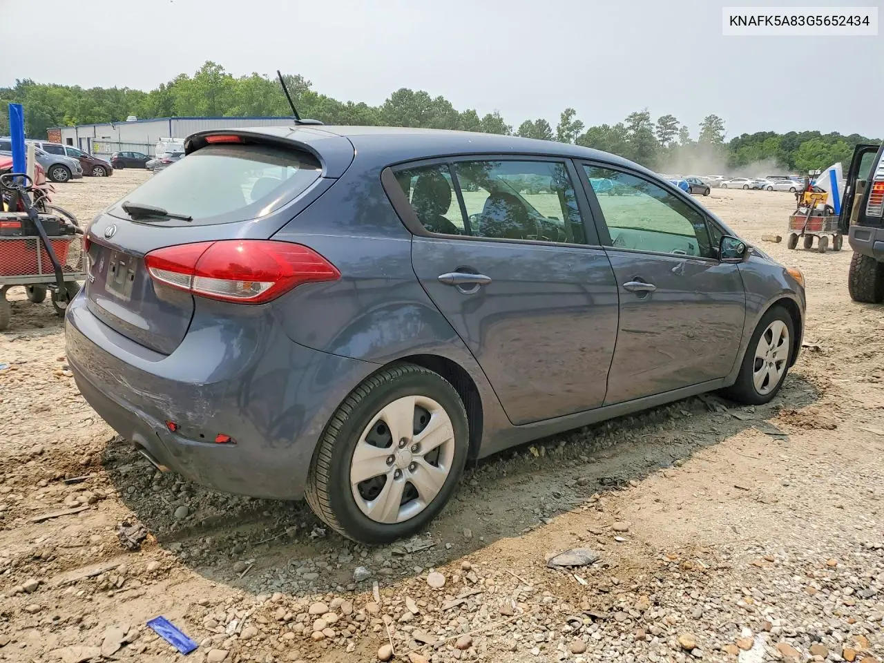 2016 Kia Forte Lx VIN: KNAFK5A83G5652434 Lot: 61063286