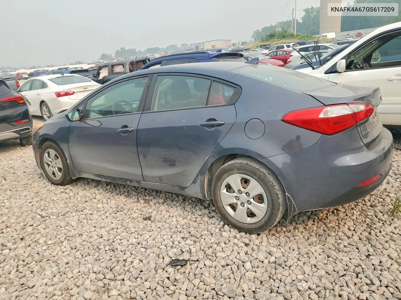 2016 Kia Forte Lx VIN: KNAFK4A67G5617209 Lot: 61144566