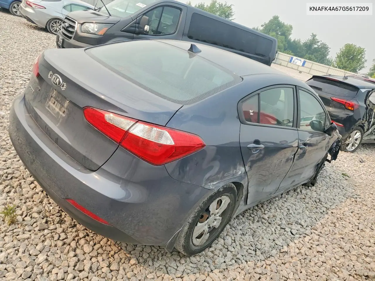 2016 Kia Forte Lx VIN: KNAFK4A67G5617209 Lot: 61144566
