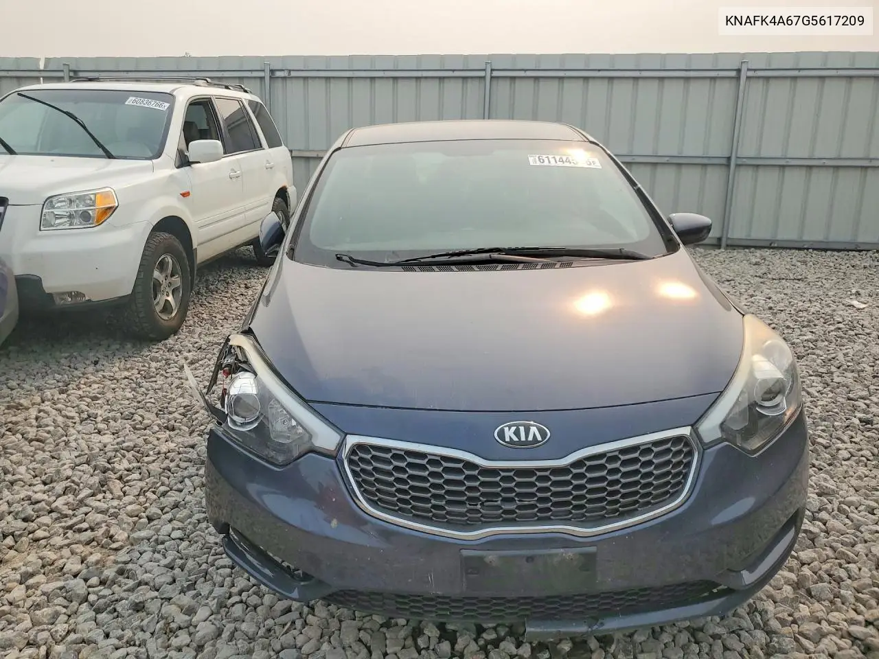 2016 Kia Forte Lx VIN: KNAFK4A67G5617209 Lot: 61144566