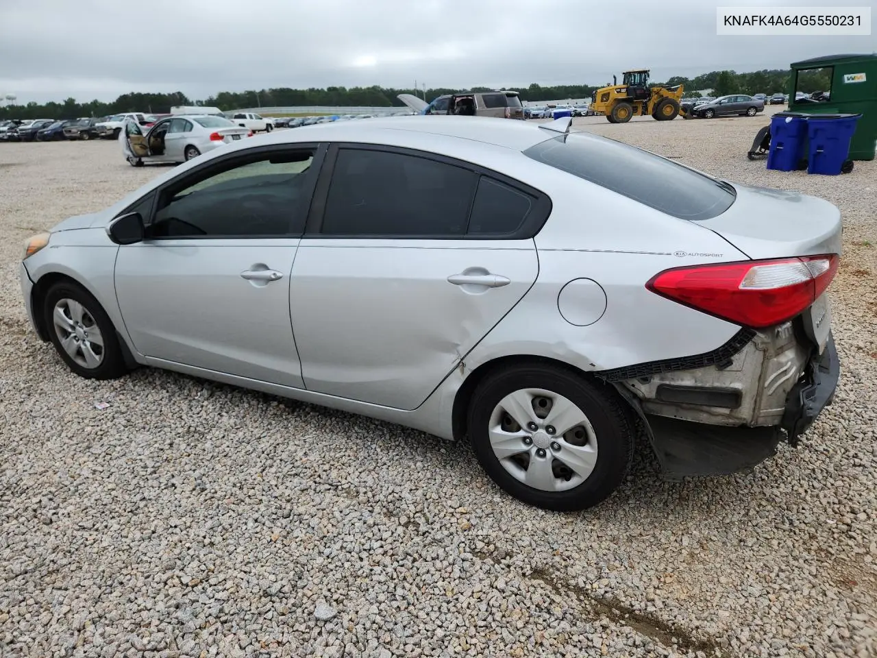 2016 Kia Forte Lx VIN: KNAFK4A64G5550231 Lot: 61471546