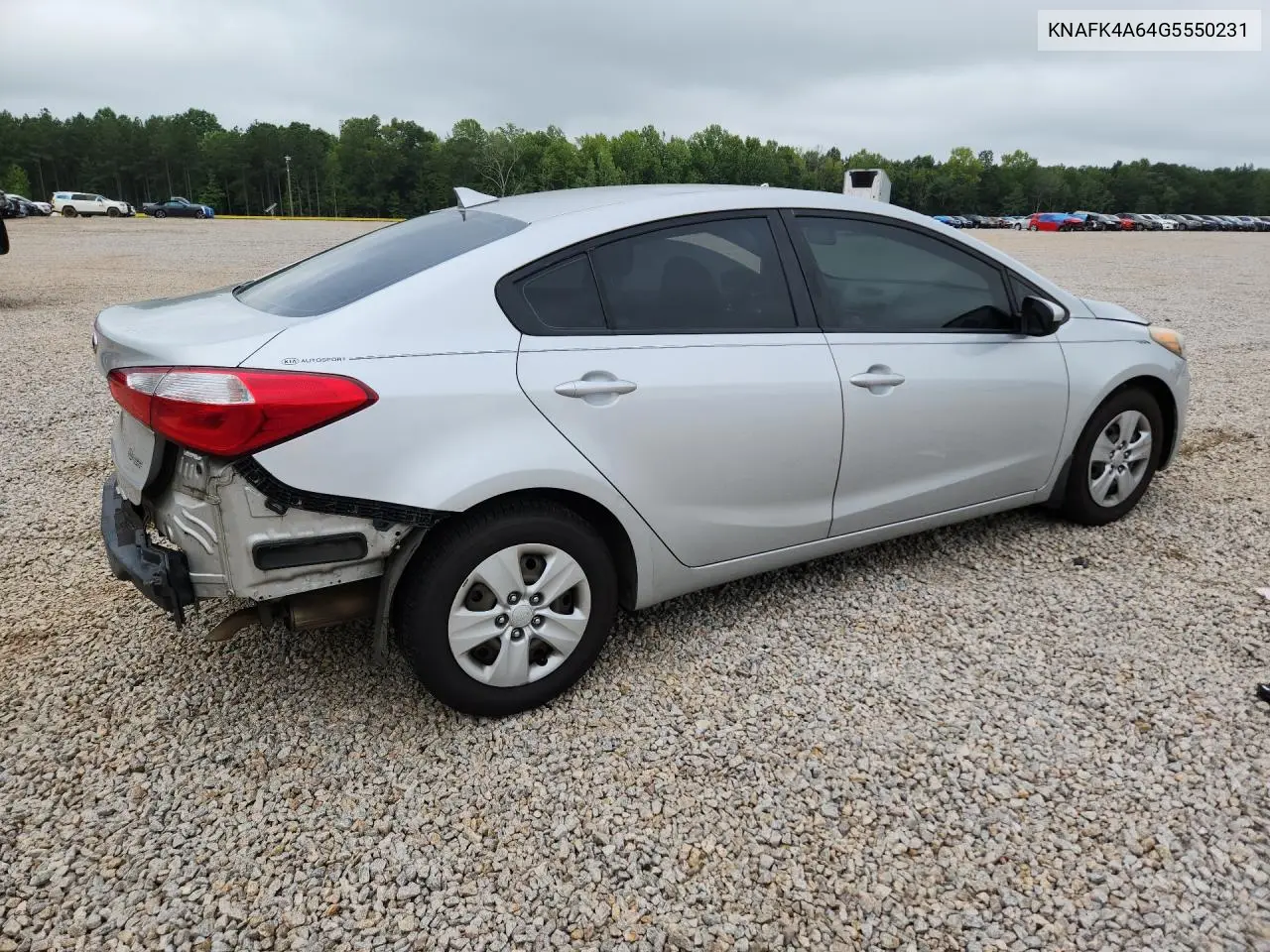 2016 Kia Forte Lx VIN: KNAFK4A64G5550231 Lot: 61471546