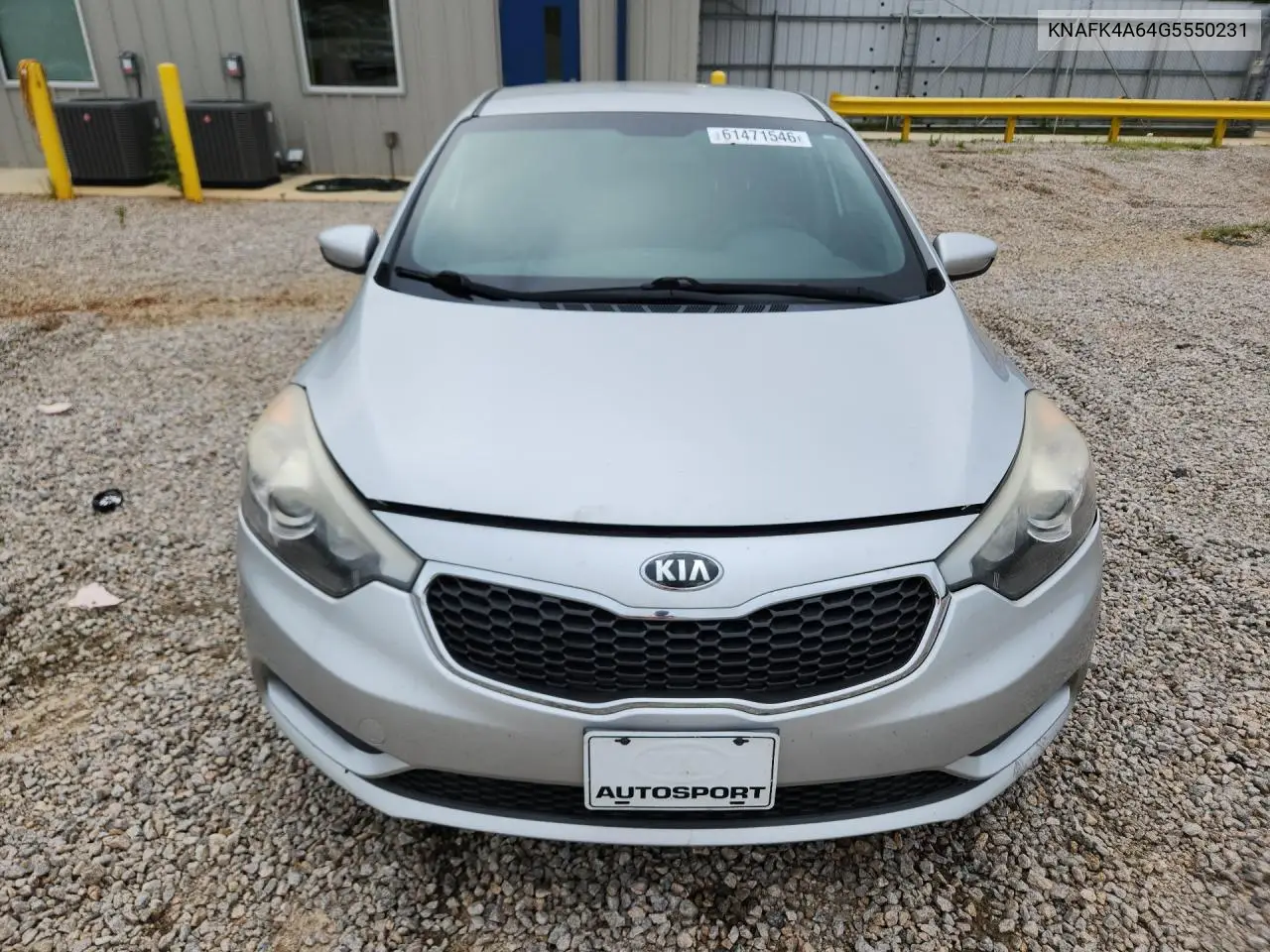 2016 Kia Forte Lx VIN: KNAFK4A64G5550231 Lot: 61471546