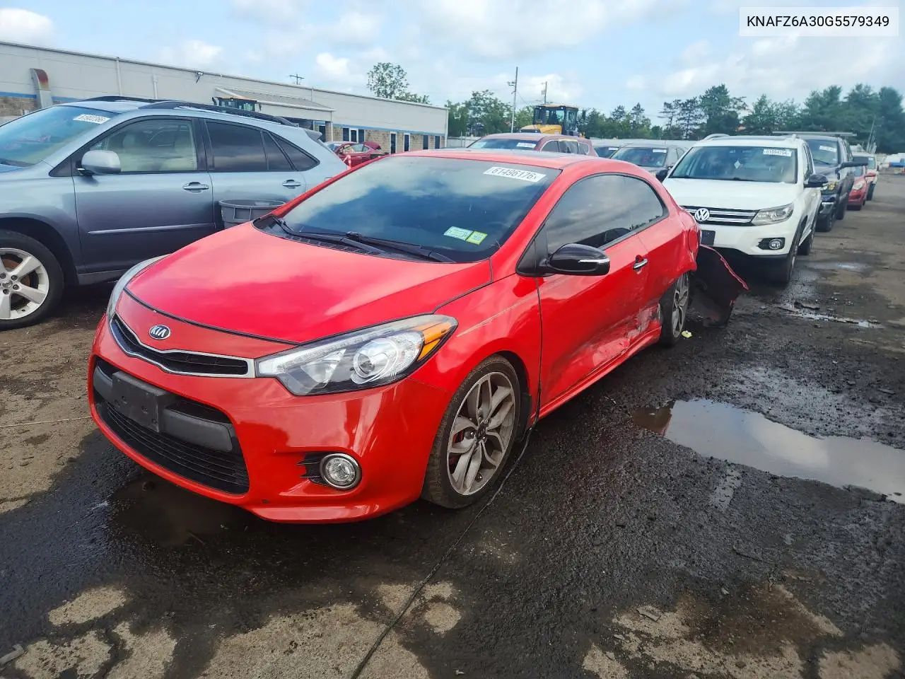 2016 Kia Forte Sx VIN: KNAFZ6A30G5579349 Lot: 61496176