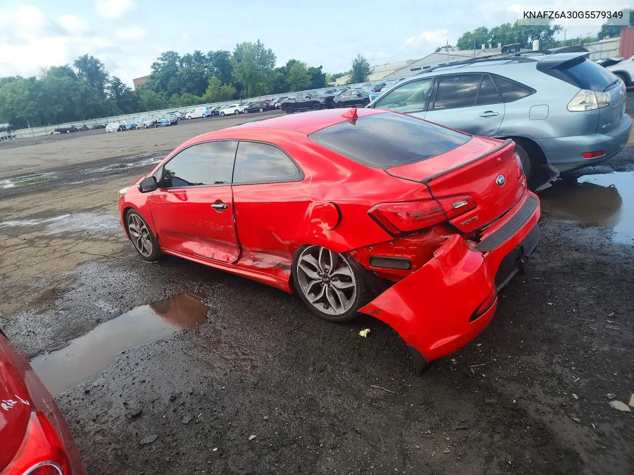 2016 Kia Forte Sx VIN: KNAFZ6A30G5579349 Lot: 61496176
