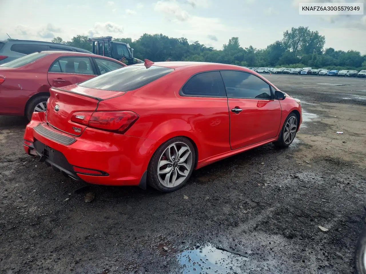 2016 Kia Forte Sx VIN: KNAFZ6A30G5579349 Lot: 61496176