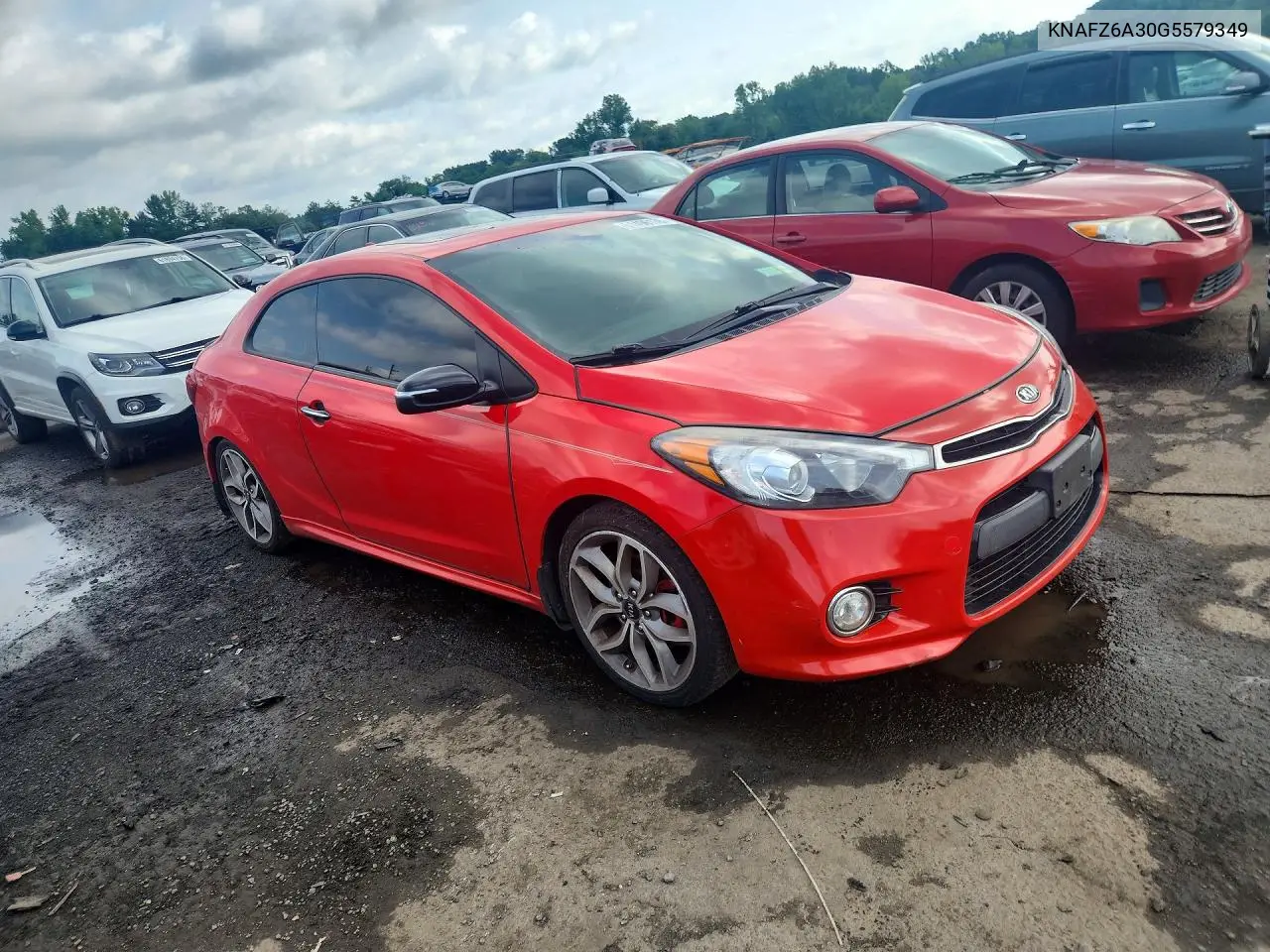 2016 Kia Forte Sx VIN: KNAFZ6A30G5579349 Lot: 61496176