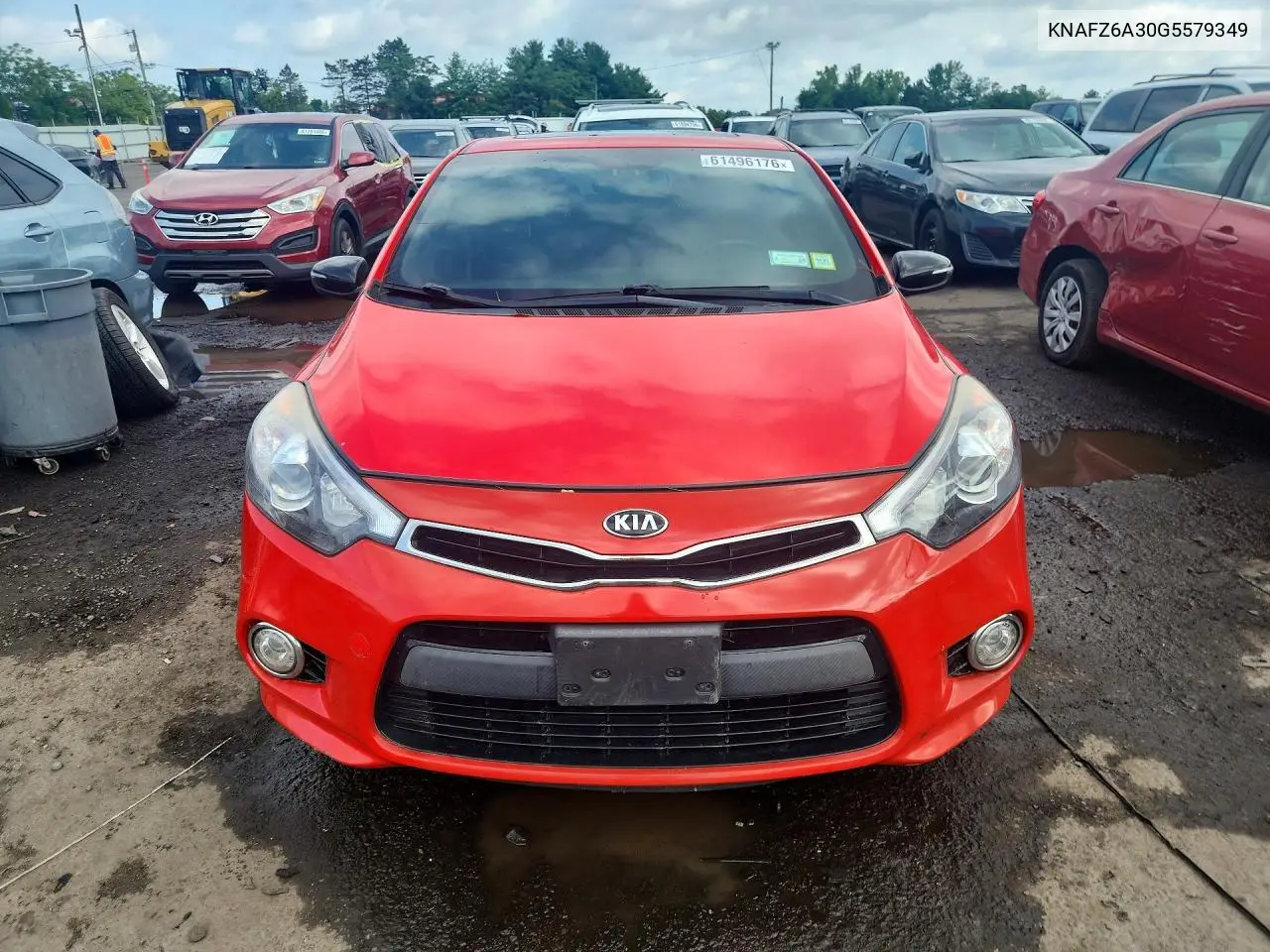2016 Kia Forte Sx VIN: KNAFZ6A30G5579349 Lot: 61496176