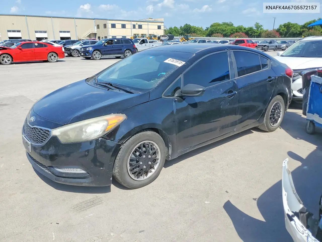 2016 Kia Forte Lx VIN: KNAFK4A67G5572157 Lot: 61629916