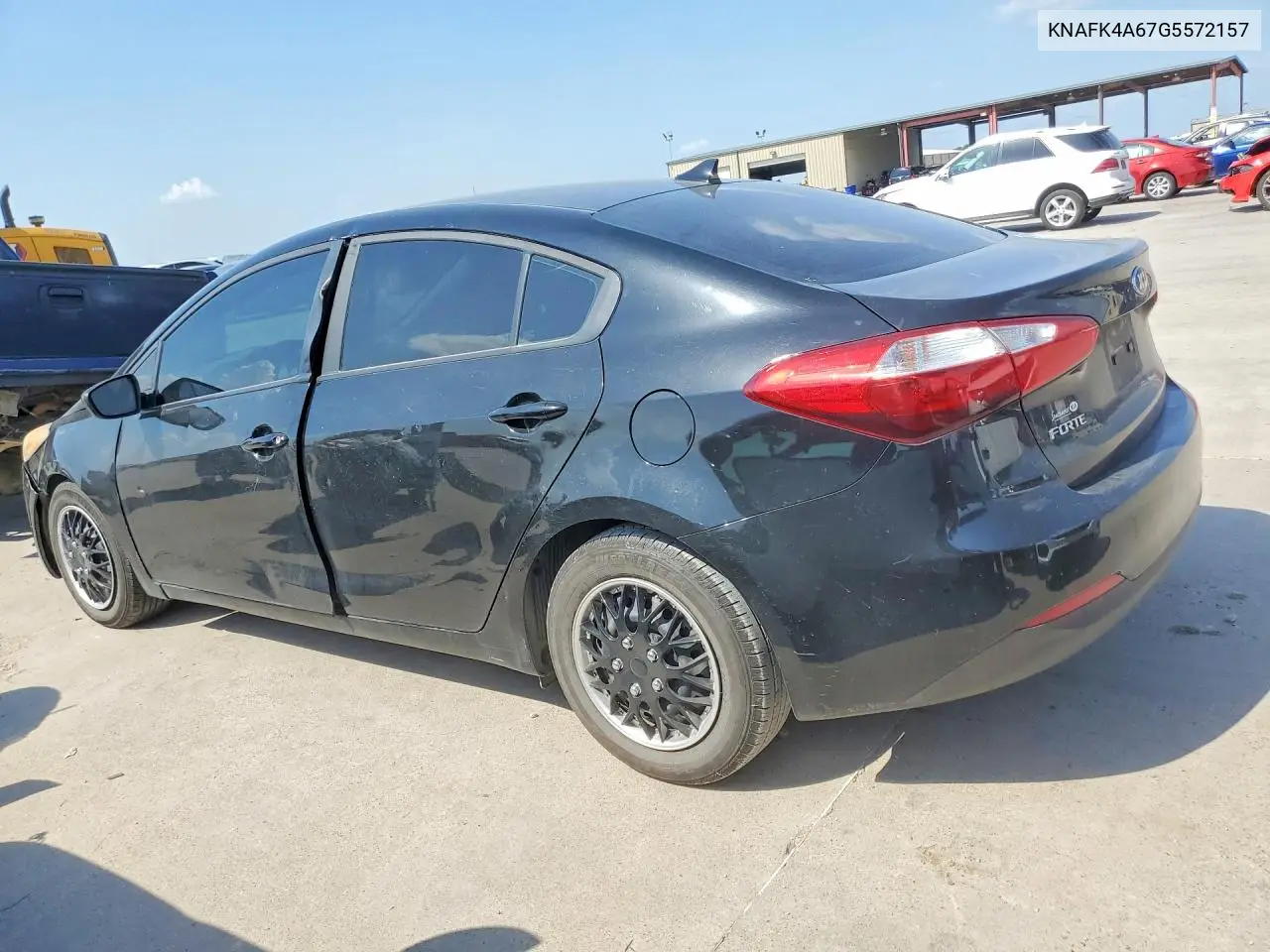 2016 Kia Forte Lx VIN: KNAFK4A67G5572157 Lot: 61629916