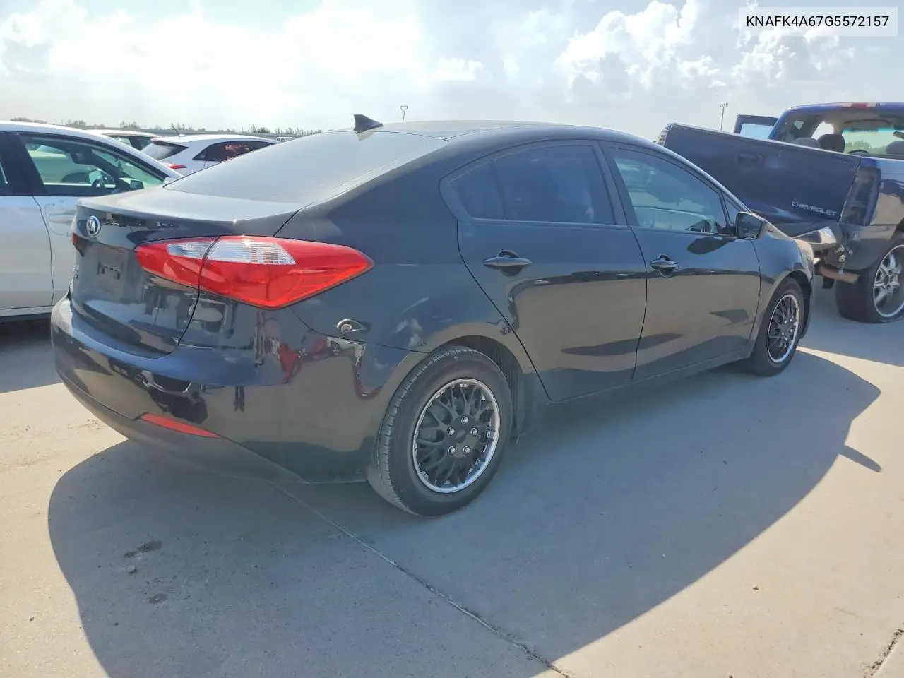 2016 Kia Forte Lx VIN: KNAFK4A67G5572157 Lot: 61629916