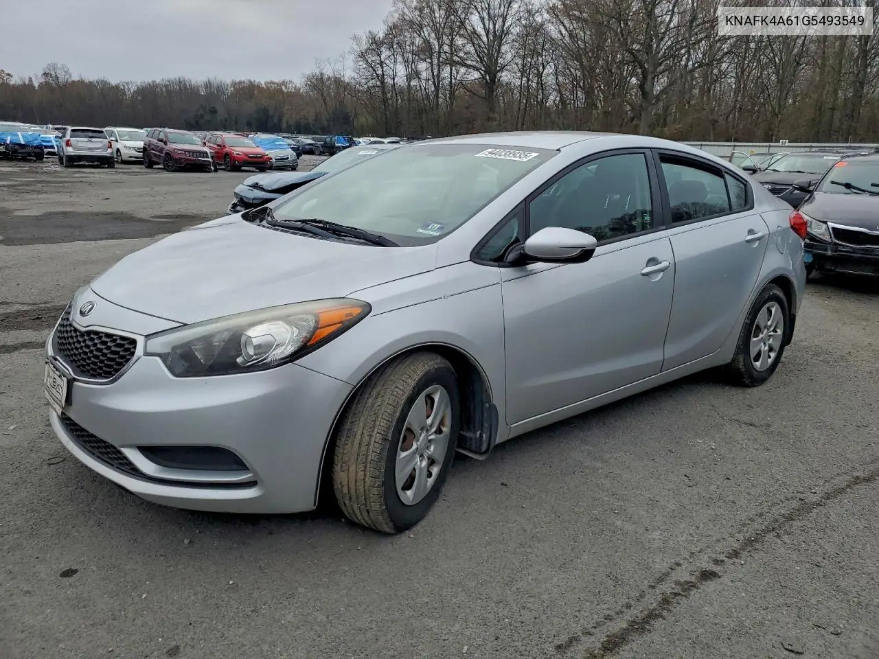 KNAFK4A61G5493549 2016 Kia Forte Lx