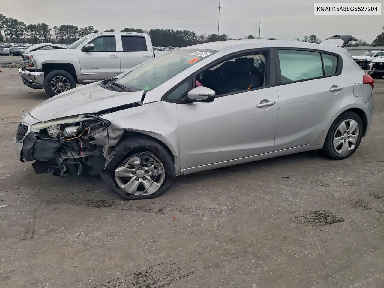 KNAFK5A88G5527204 2016 Kia Forte Lx
