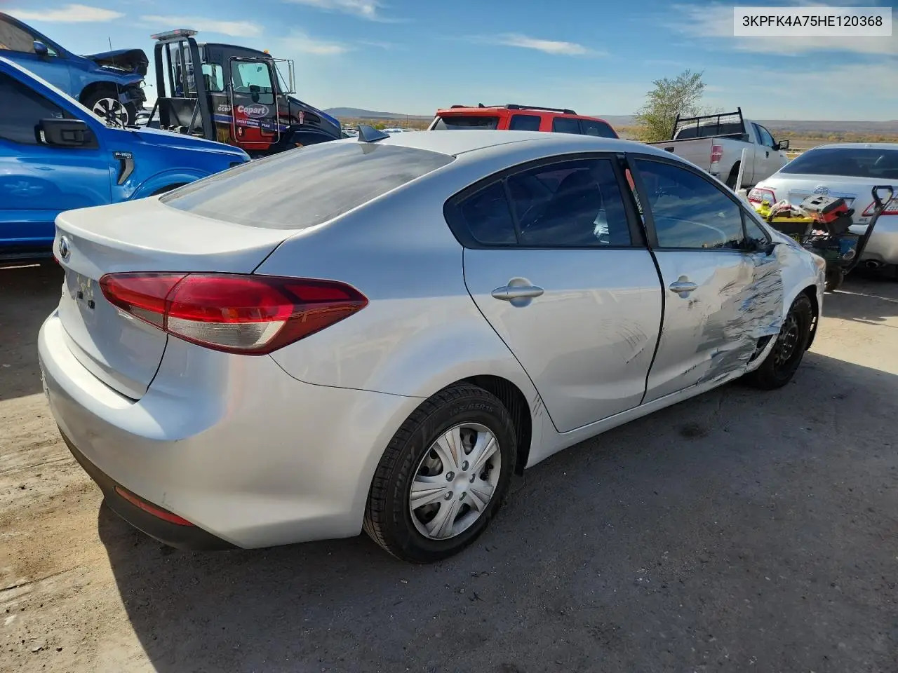 3KPFK4A75HE120368 2017 Kia Forte Lx