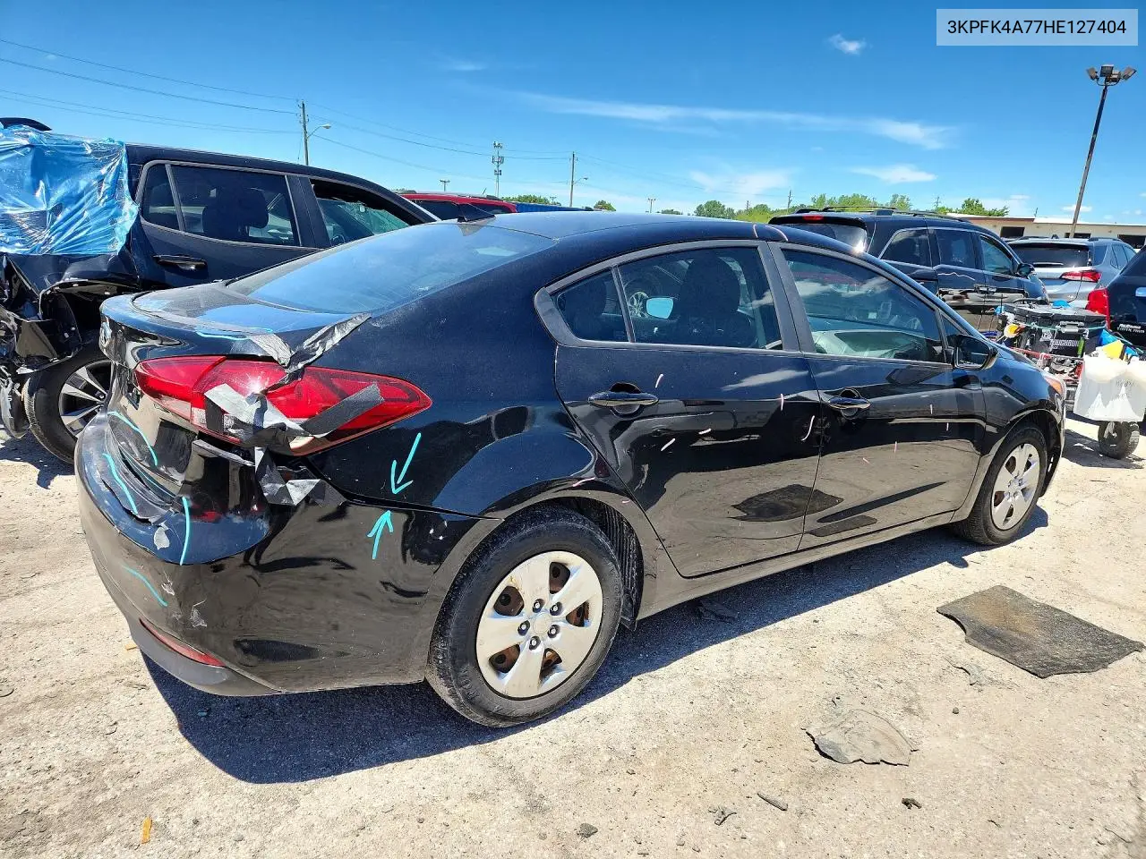 3KPFK4A77HE127404 2017 Kia Forte Lx