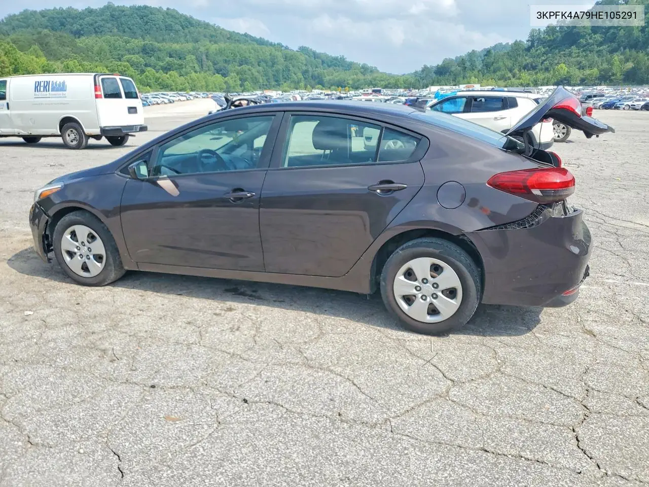 2017 Kia Forte Lx VIN: 3KPFK4A79HE105291 Lot: 59735336