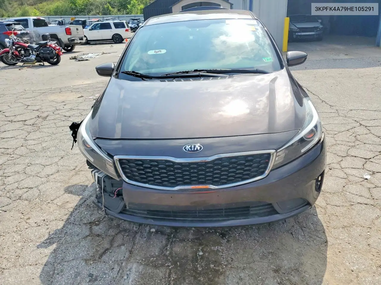 2017 Kia Forte Lx VIN: 3KPFK4A79HE105291 Lot: 59735336
