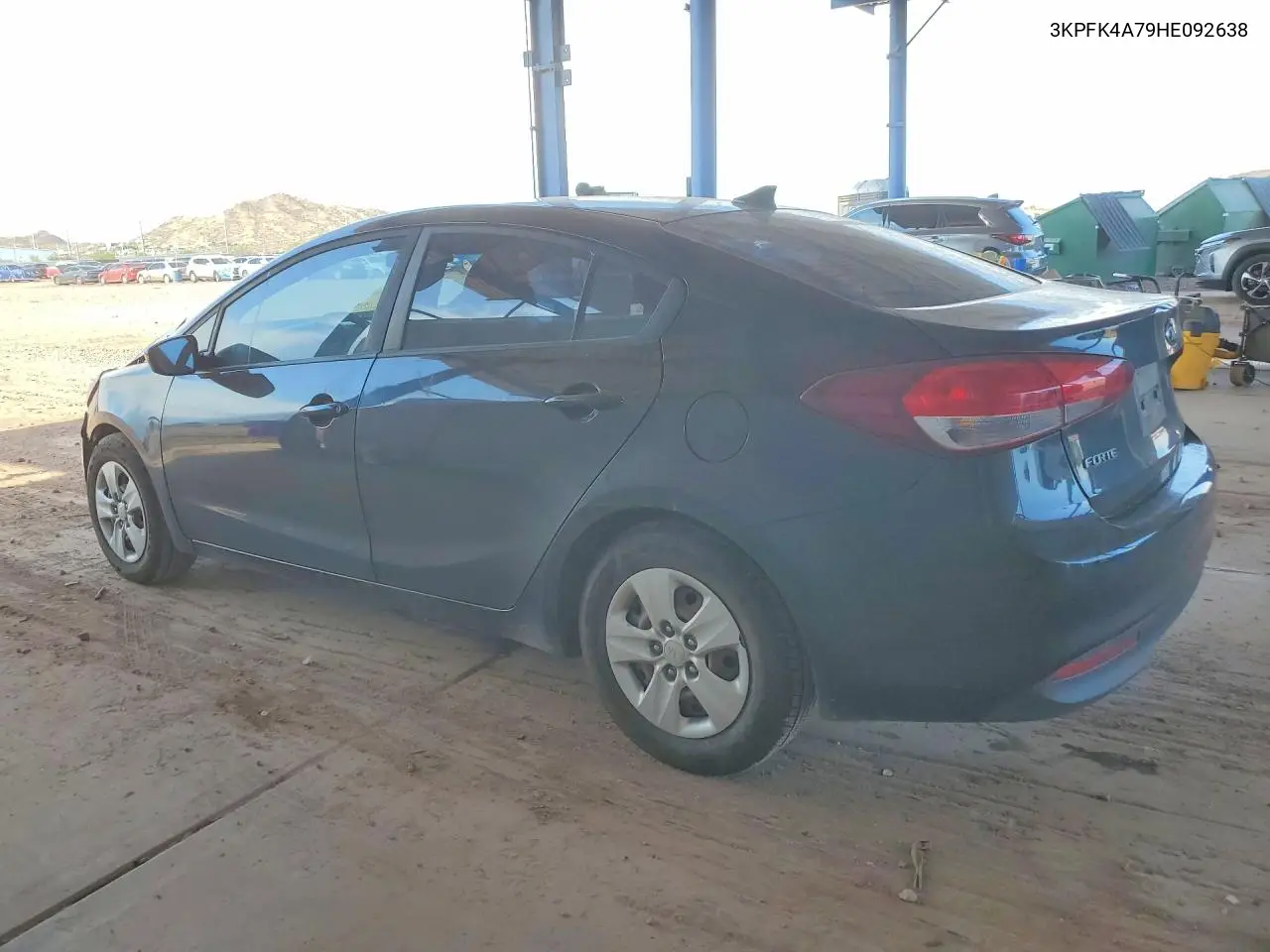 2017 Kia Forte Lx VIN: 3KPFK4A79HE092638 Lot: 60526346