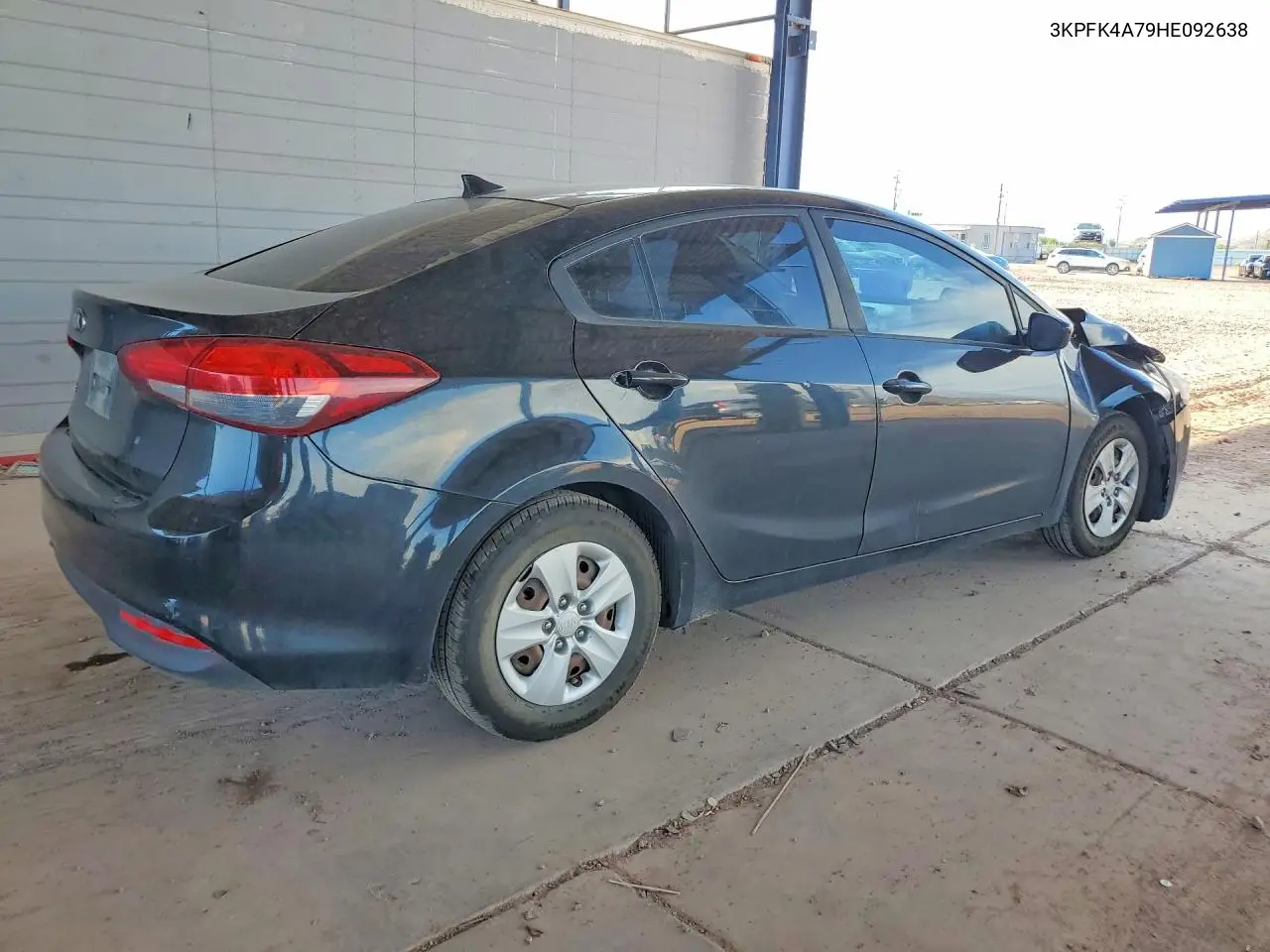 2017 Kia Forte Lx VIN: 3KPFK4A79HE092638 Lot: 60526346