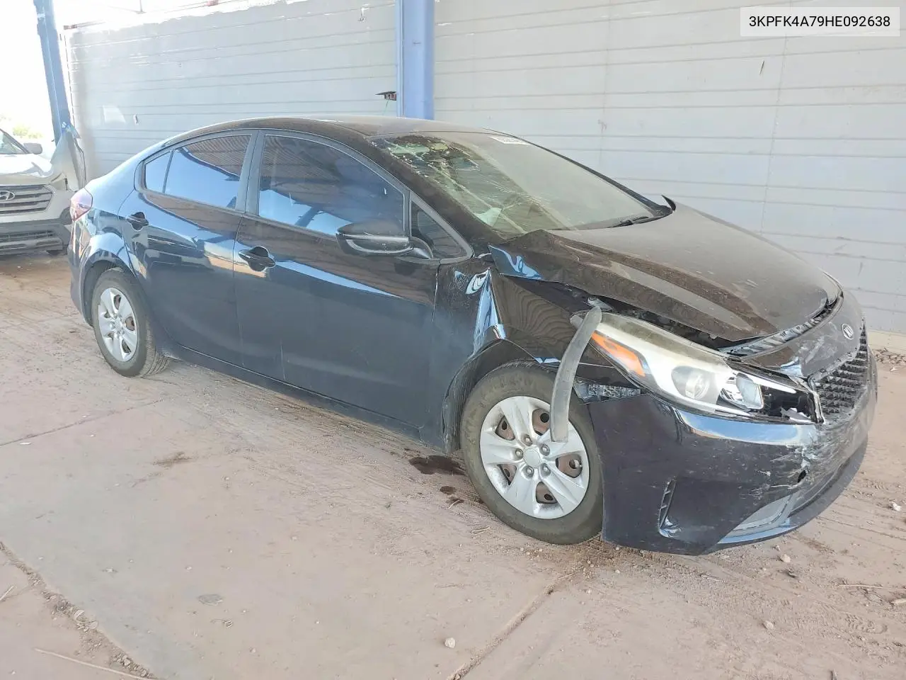 2017 Kia Forte Lx VIN: 3KPFK4A79HE092638 Lot: 60526346