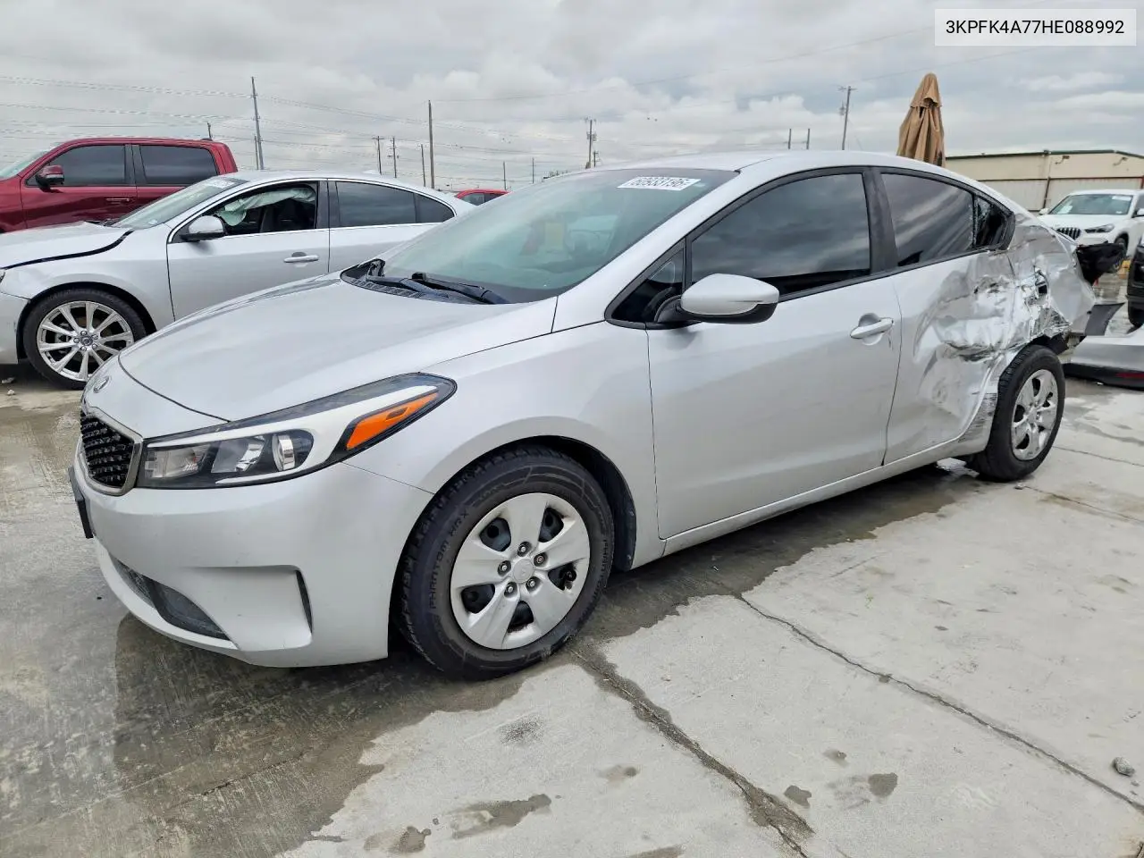 2017 Kia Forte Lx VIN: 3KPFK4A77HE088992 Lot: 60933196